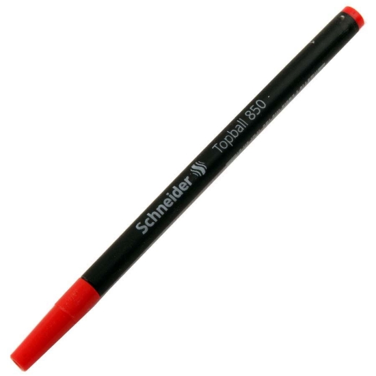 Image de Recharge de stylo à bille, rouge, Schneider 8502