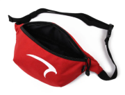 图片 شنطه قماش وسط  11 × 13 × 34 سم لون أحمر - منترا موديل 08185