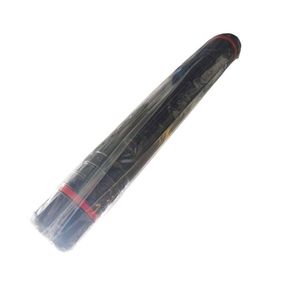Image de Roulette vide en plastique 62x9 cm moyenne noire - Extra Line