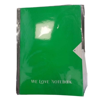Show details for University Notebook Pin Italian 80 Sheets Squares Cardboard Cover Plain Colors A4 Picture of University Notebook Pin Italian 80 Sheets Squares Cardboard Cover Plain Colors A4