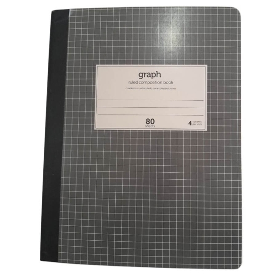 Picture of كشكول أوفيس ديبو خياطة كومبوزيشن، 80 ورقة مربعات، 19 × 24.7 سم –  Rutat