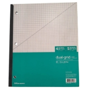 Picture of كشكول جامعي دبوس بالغراء 80 ورقة مربعات 27.5×21  سم أوفيس ديبو موديل 458-306