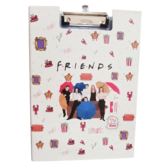 Image de Presse-papiers en carton double face BE – Motifs variés – Format A4