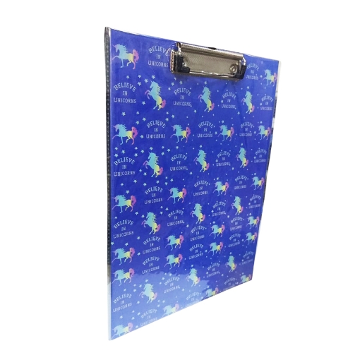 Picture of Single Cardboard Clipboard Assorted Designs A4