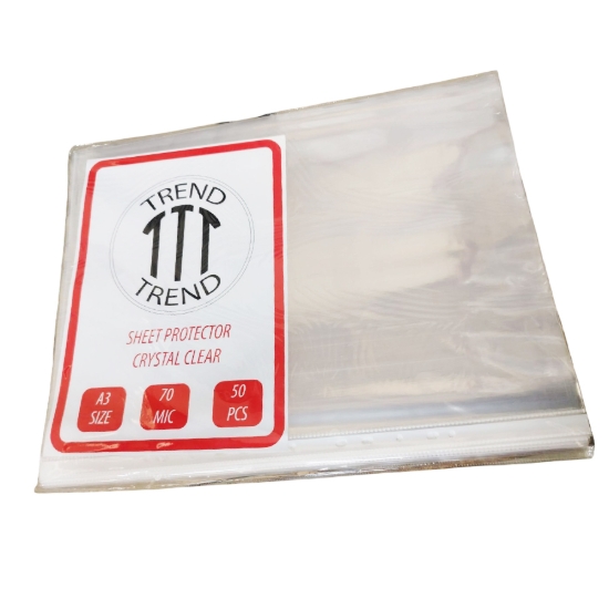 图片 70微米塑料文件夹 A3尺寸 - U