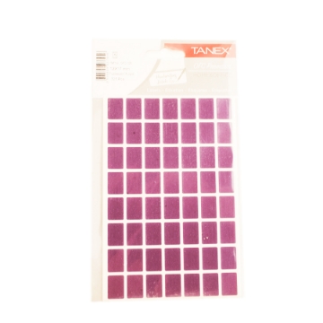Show details for Handwriting labels, purple Rectangular 5 Sheets 56 Rectangles, 12 x 17 mm A5 - Tanex OFC-106 Picture of Handwriting labels, purple Rectangular 5 Sheets 56 Rectangles, 12 x 17 mm A5 - Tanex OFC-106