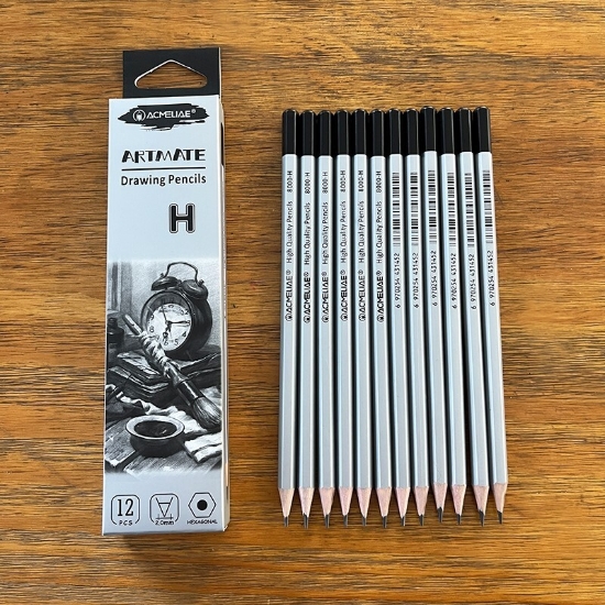 图片 Acmeliae 六角度数铅笔 – 型号8000-H