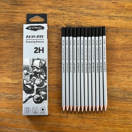 Picture of Acmeliae Hexagonal Graded Pencil – Model 8000-2H