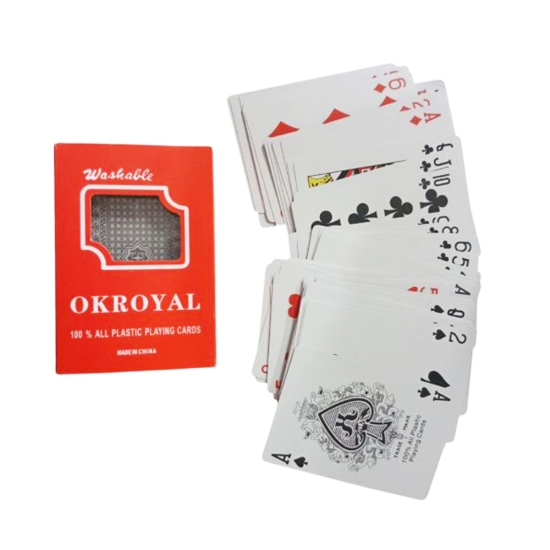 Picture of Single Plastic Play Cards Game