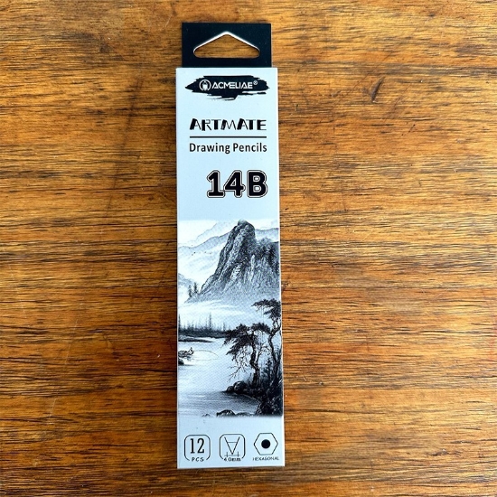 图片 Acmeliae 六角多等级铅笔 – 型号 8000-14B