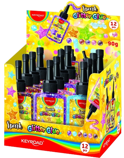 Image de Colle pailletée Keyroad, 90 g Modèle KR972800