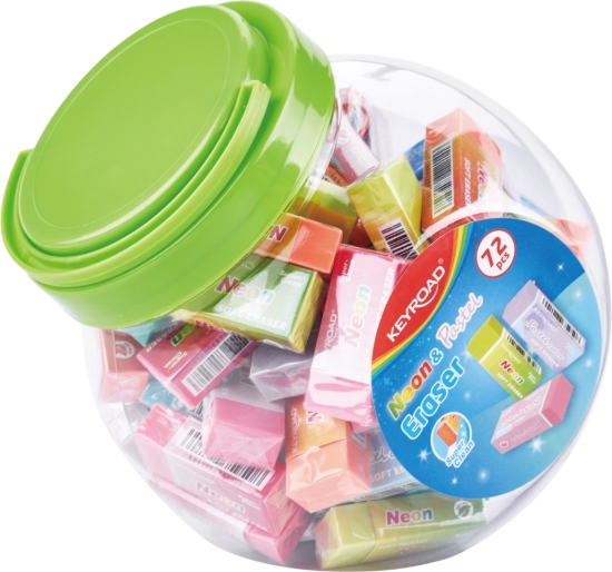 Picture of استيكة صغيرة ألوان باستيل + فسفورى - كى روود موديل KR972790