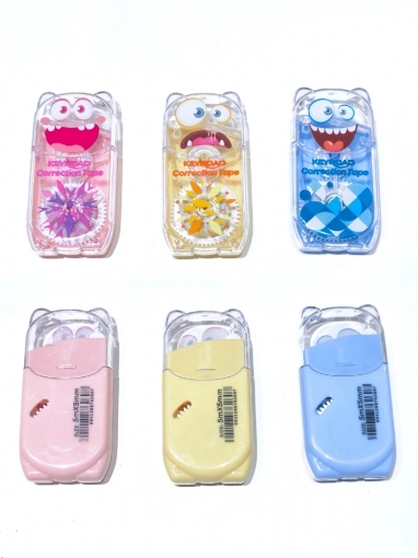 Image de Ruban correcteur Keyroad - Couleurs pastel 5 mm x 5 m - Modèle KR972819