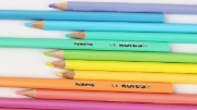 Picture of Wooden pencils, 12 pieces, Pastel Kores Model 93311