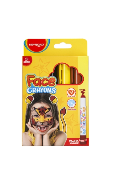 Picture of Keyroad Face Paint Crayons Pack 3 Colors - Model KR972888