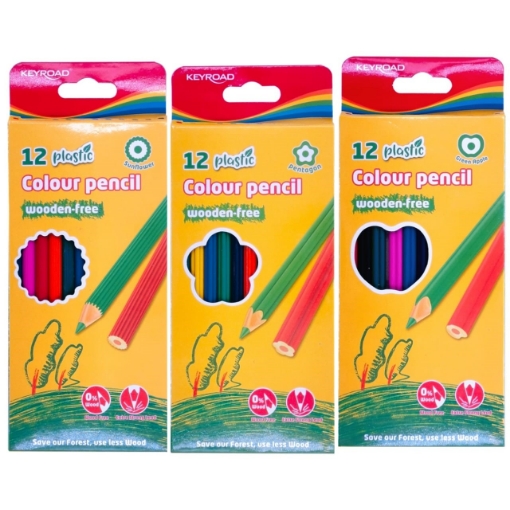 Picture of Keyroad Plastic Pentagon Colors 12 Colors - Model KR972399A