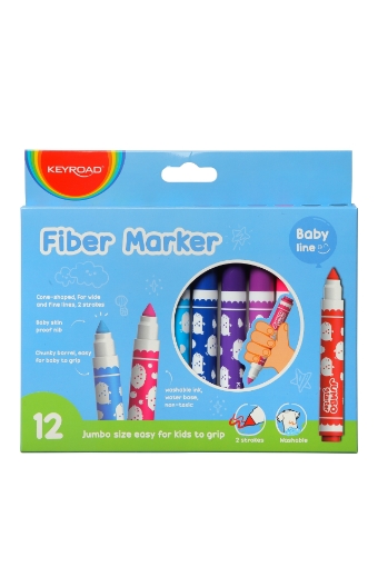 Picture of Keyroad Jumbo Washable Markers - Model KR972320