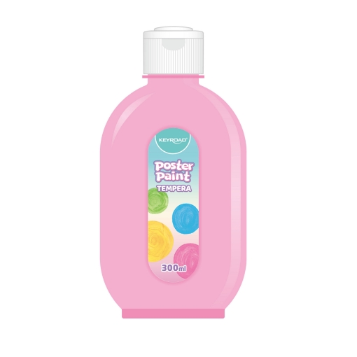 Bild von Keyroad Plakatfarbe - 300 ml Pastellrosa - Modell KR973094