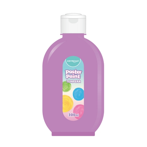 Bild von Keyroad Plakatfarbe - 300 ml Pastelllila - Modell KR973095