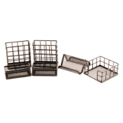 Bild von Multifunktionaler Schreibtisch-Organizer aus Metall – Modell Simba WDN1006