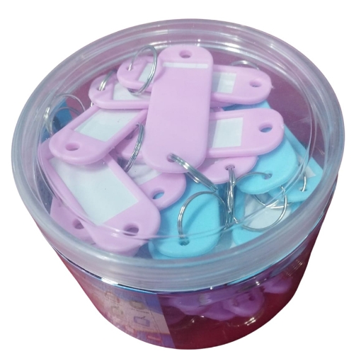 Picture of Plastic Keychain - Model B1005-50-MKL