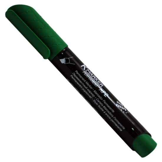 Picture of Kores Marker Permanent Green Chisel Tip - Model 20955