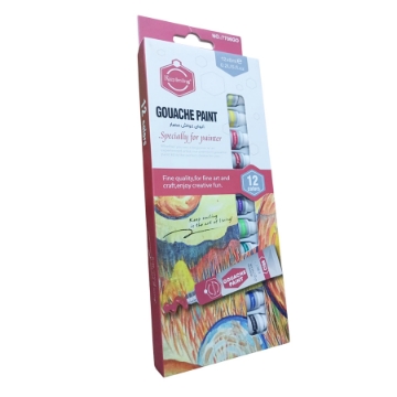 Zeige Details für Gouachefarben 6 ml Tuben 12 Farben – Keep Smiling Modell 7706GO Bild von Gouachefarben 6 ml Tuben 12 Farben – Keep Smiling Modell 7706GO