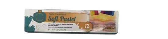 Picture of Soft Pastel Colors 12 Colors – Keep Smiling Model SP-0012