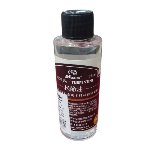 Bild von Madisi Terpentinöl zum Malen 75 ml – Modell MJ-075T