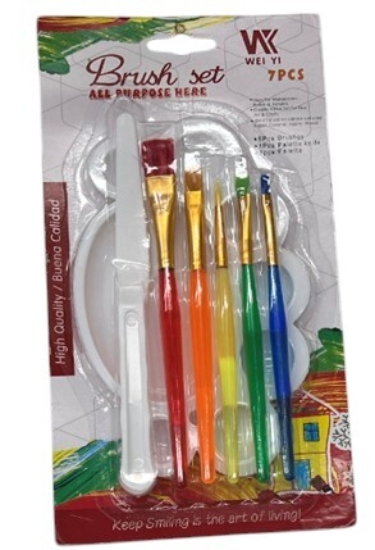 图片 WK 刷子套装7件套 - 型号 A0117