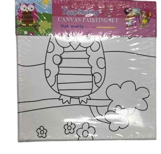 图片 绘画用画布框架 20 × 20 厘米 - Keep Smiling 型号 2020DIY