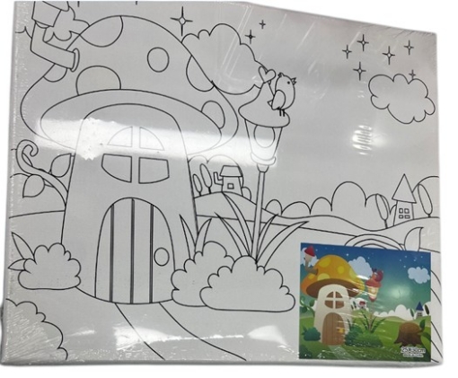 Picture of شاسيه توال للتلوين 25 × 30 سم - كيب سمايلنج موديل 2530DIY