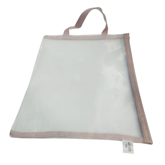 Picture of شنطة مستندات بلاستيك شفافة بيد - مقاس A4 - سيمبا