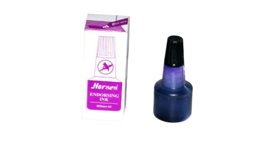 Bild von Horse Stempelfarbe 30 ml – Schwarz