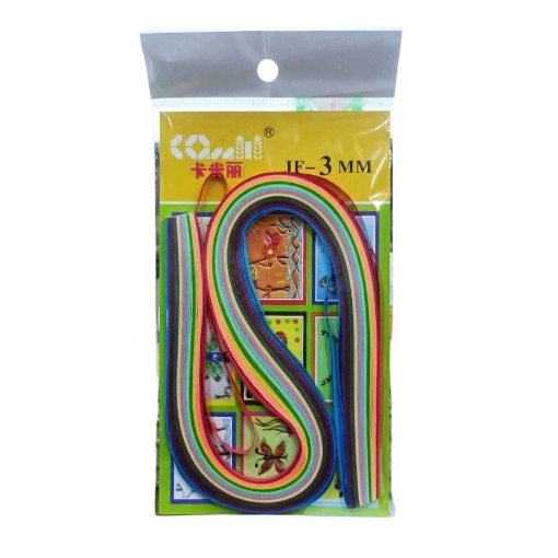 Picture of Camili Quilling Paper 24 Colors 3mm