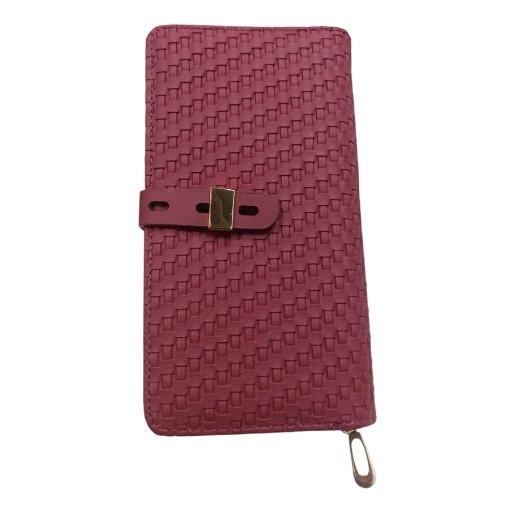 Picture of Women's Leather Wallet with 1 Zipper and 2 Card Holders