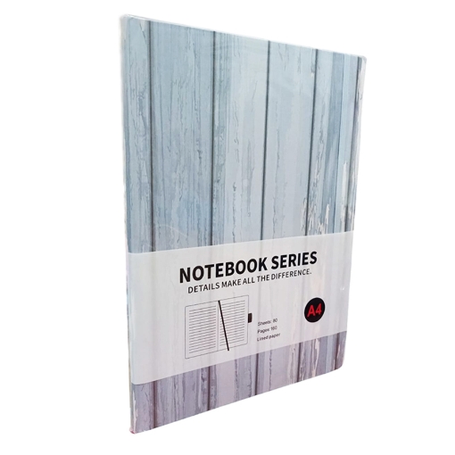 Picture of Hardcover notebook with pen holder, 80 ruled sheets, A4 size – Simba Model 8800-6