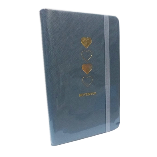 Bild von Kunstleder-Notizbuch, 80 Linierte Seiten, Größe 7 × 10,5 cm – SIMBA Modell 5802-21