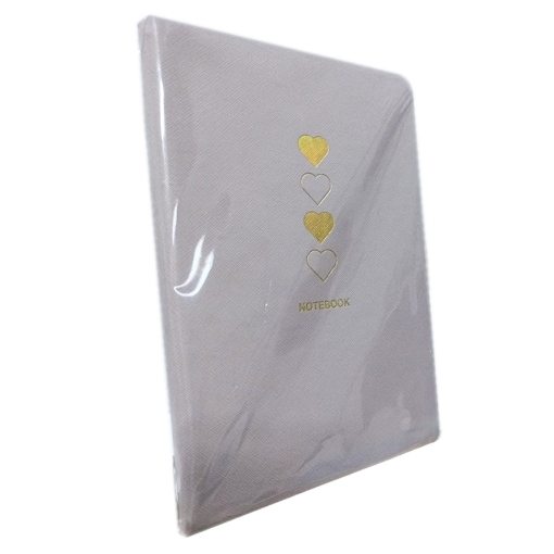 Picture of Plastic Leather Notebook, 80 Ruled Sheets, Size 14 × 21 cm – Simba Model 5803-21