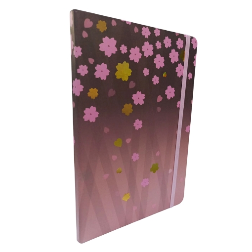 Picture of Simba Hard Cover Notebook with Pen Holder, 80 Lined Sheets, 14 × 21 cm - Model 5703-31