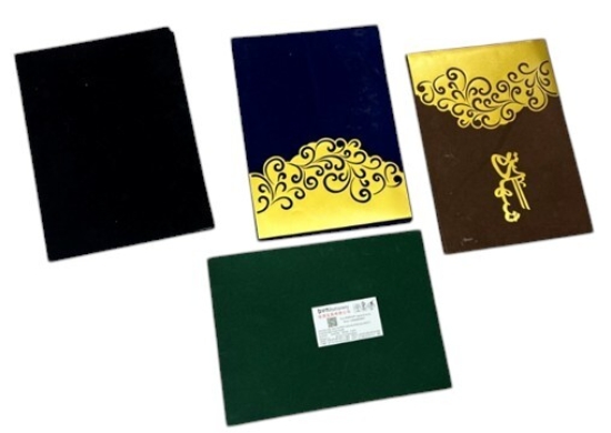 Bild von Samt-Zertifikatsmappe Mehrfarbig A4 Modell 23900-1