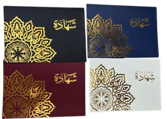 Bild von Zertifikatsmappe aus Karton, Mehrfarbig A4 - Modell 23900-2