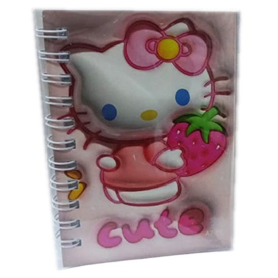 图片 Simba 双线圈笔记本  40 页 涂层封面 尺寸 7 × 10.5 厘米