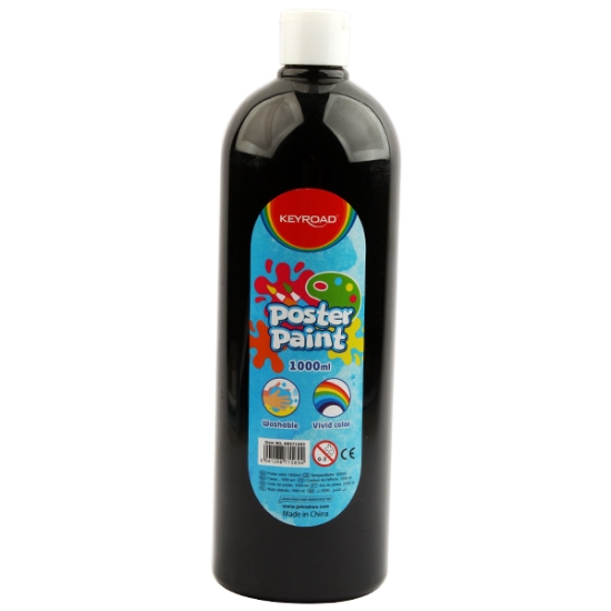 Bild von Plakatfarbe, 1kg Packung, schwarze Farbe – Keyroad Modell KR971983