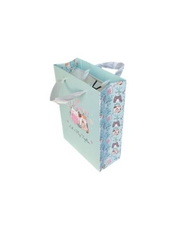 Image de Sac cadeau en carton, dimensions 18 × 8 × 24 cm