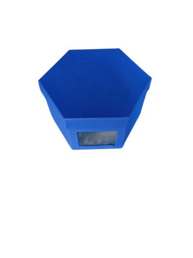 Bild von Geschenkbox Sechseckig, Größe 27,5 × 27 × 14 cm - Nr. 2