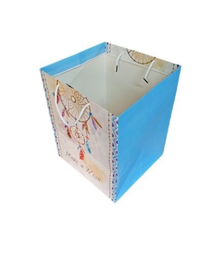 Picture of Gift bag box-shaped, size 23.5 × 25 × 30 cm