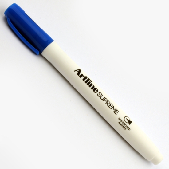 Bild von Whiteboard-Marker Runde Spitze 1,5mm Blau – Artline Supreme Modell EPF-507