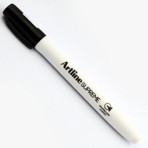 图片 白板笔 圆头 黑色 – Artline Supreme 型号 EPF-507