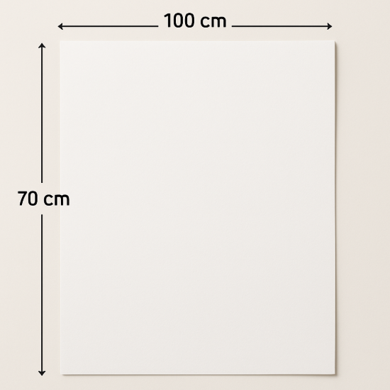 Bild von Zeichenbogen 70 × 100 cm 150g – Folia